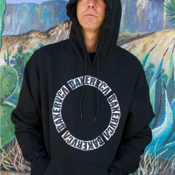 Baker Skateboards x RVCA “BakeRVCA” Men’s Skateboarding Hoodie Size Medium (NWT) - Picture 10 of 10